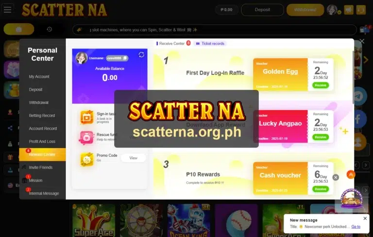Scatter-Na-Reward-Center